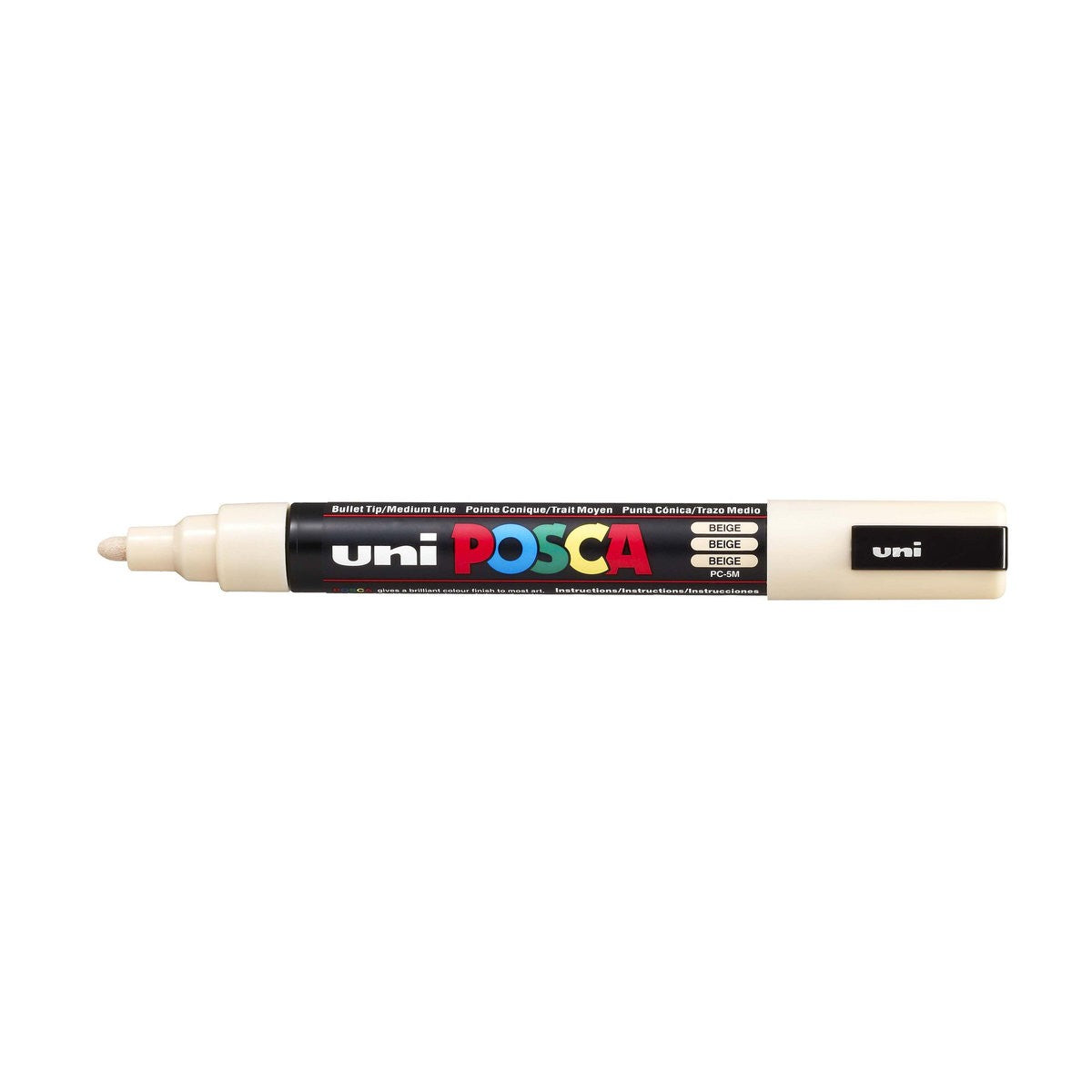 POSCA acrylmarker - medium PC-5M - 1,8-2,5 mm - beige