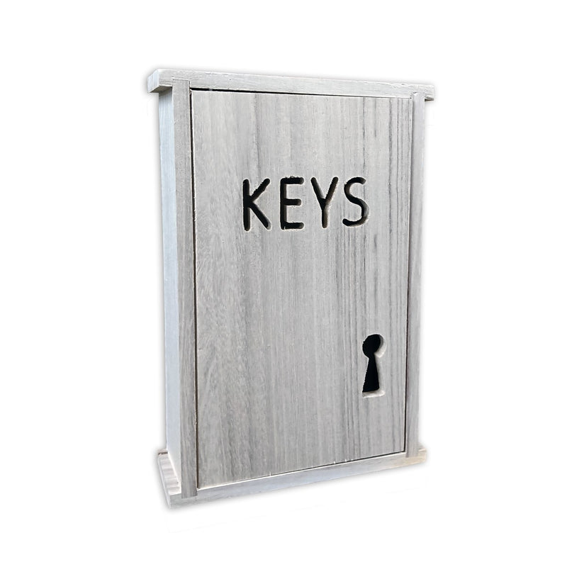 Houten sleutelkastje - 17x27x6 cm