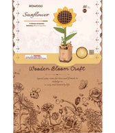 Robotime houten 3D puzzel - Sunflower