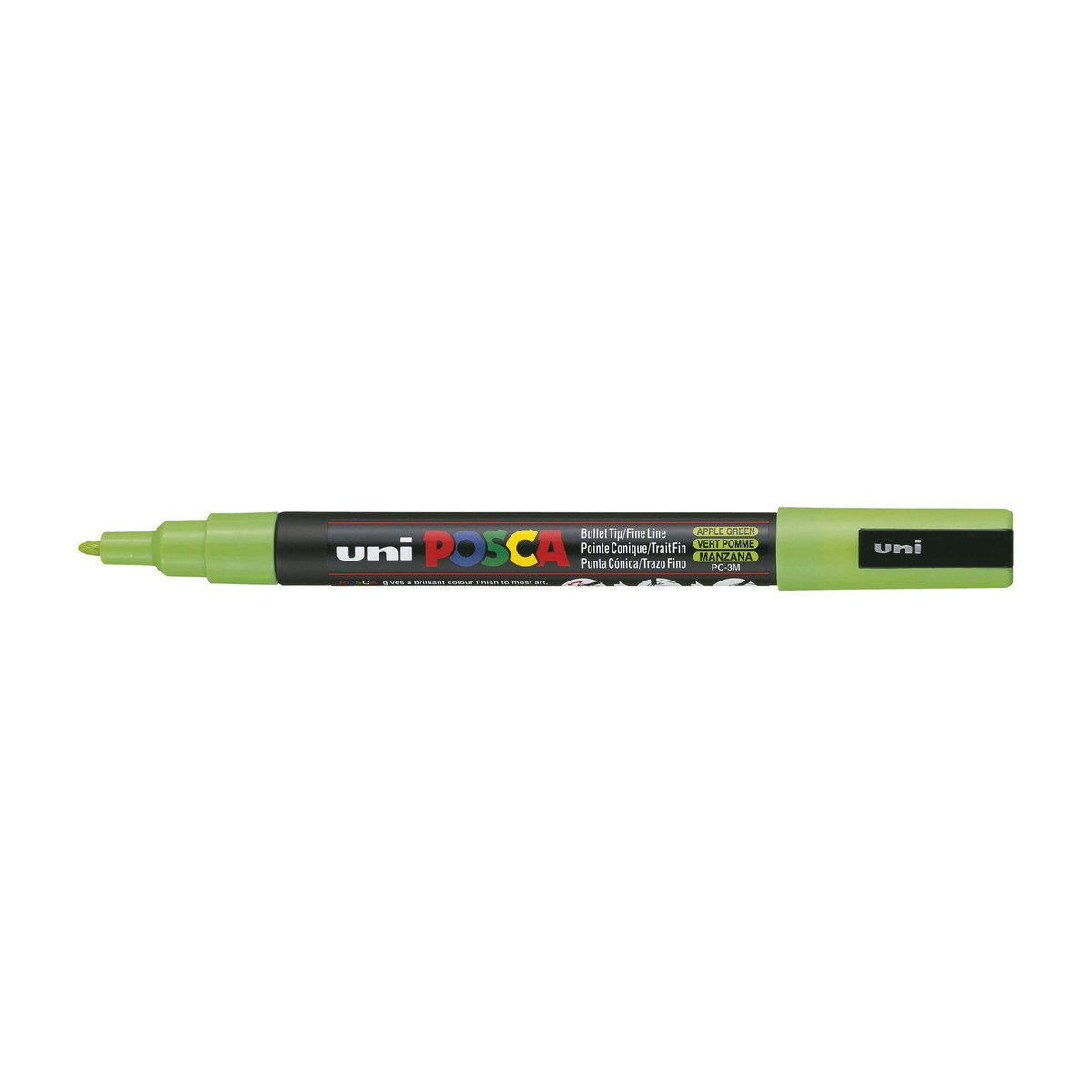 POSCA acrylmarker - fijn PC-3M - 0,9-1,3 mm - appelgroen