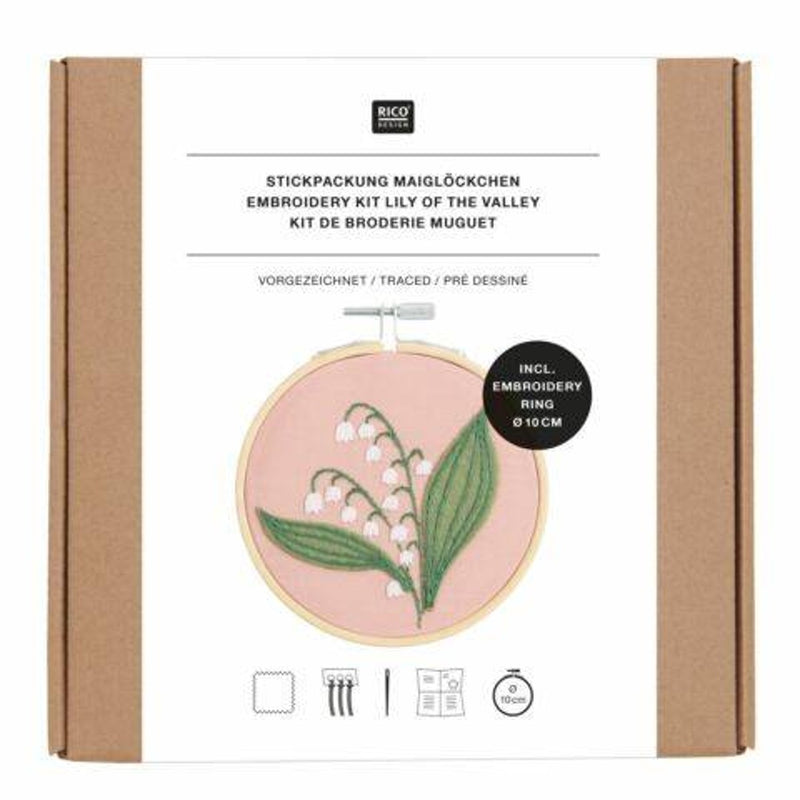 Rico Design borduurpakket - Lily of the Valley