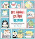 Boek - 101 kawaii katten tekenen