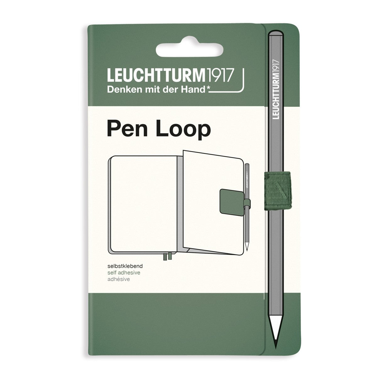 LEUCHTTURM 1917 Pen Loop - olijf (exclusief pen)