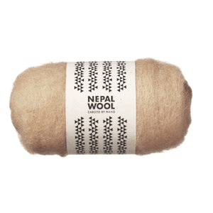 Nepal wool lamswol 50 gram- Beige