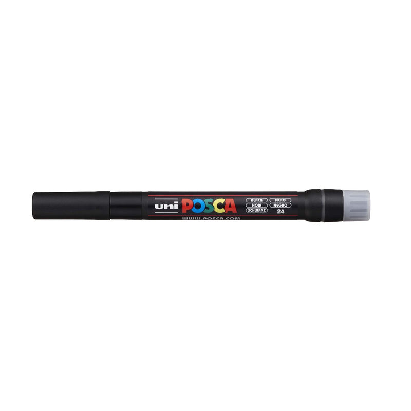 POSCA acrylmarker - brushpunt PCF-350 - 1-10 mm - zwart