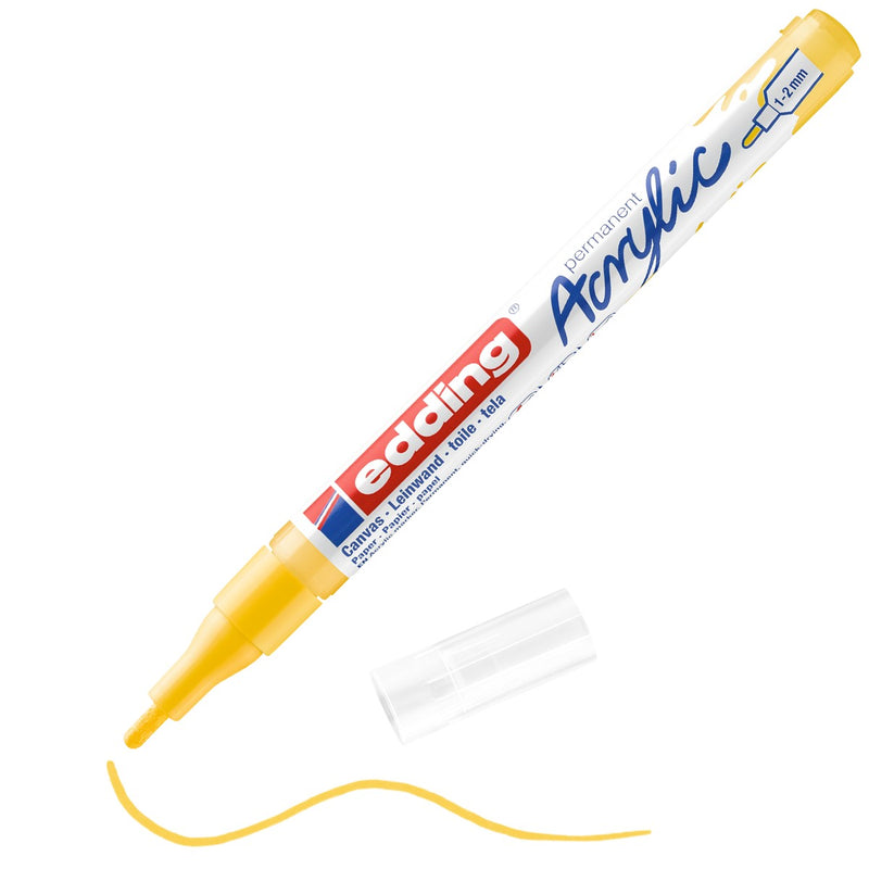 edding 5300 acrylic marker fine - 905 verkeersgeel