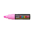 POSCA acrylmarker - beitelpunt PC-8K - 8 mm - fluor roze
