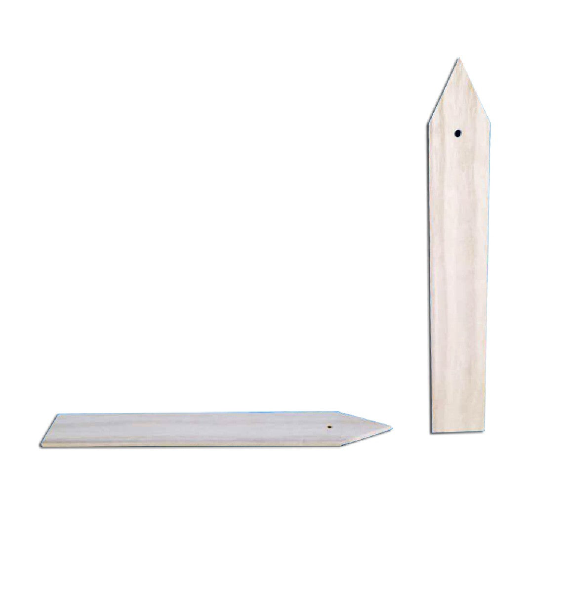 Houten sticks 6 stuks - 20 x 3 cm