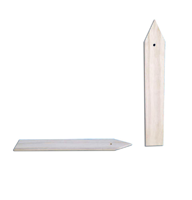 Houten sticks 6 stuks - 20 x 3 cm