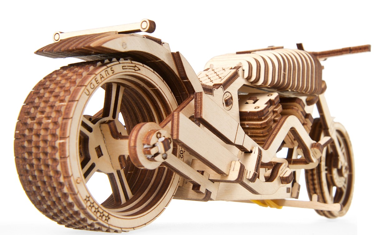 Ugears houten 3D puzzel - Bike VM-02