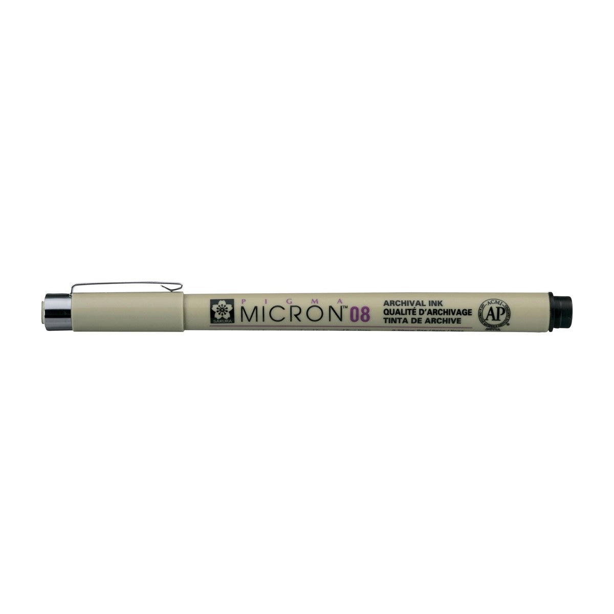Sakura Pigma Micron 08 - 0,5 mm - zwart
