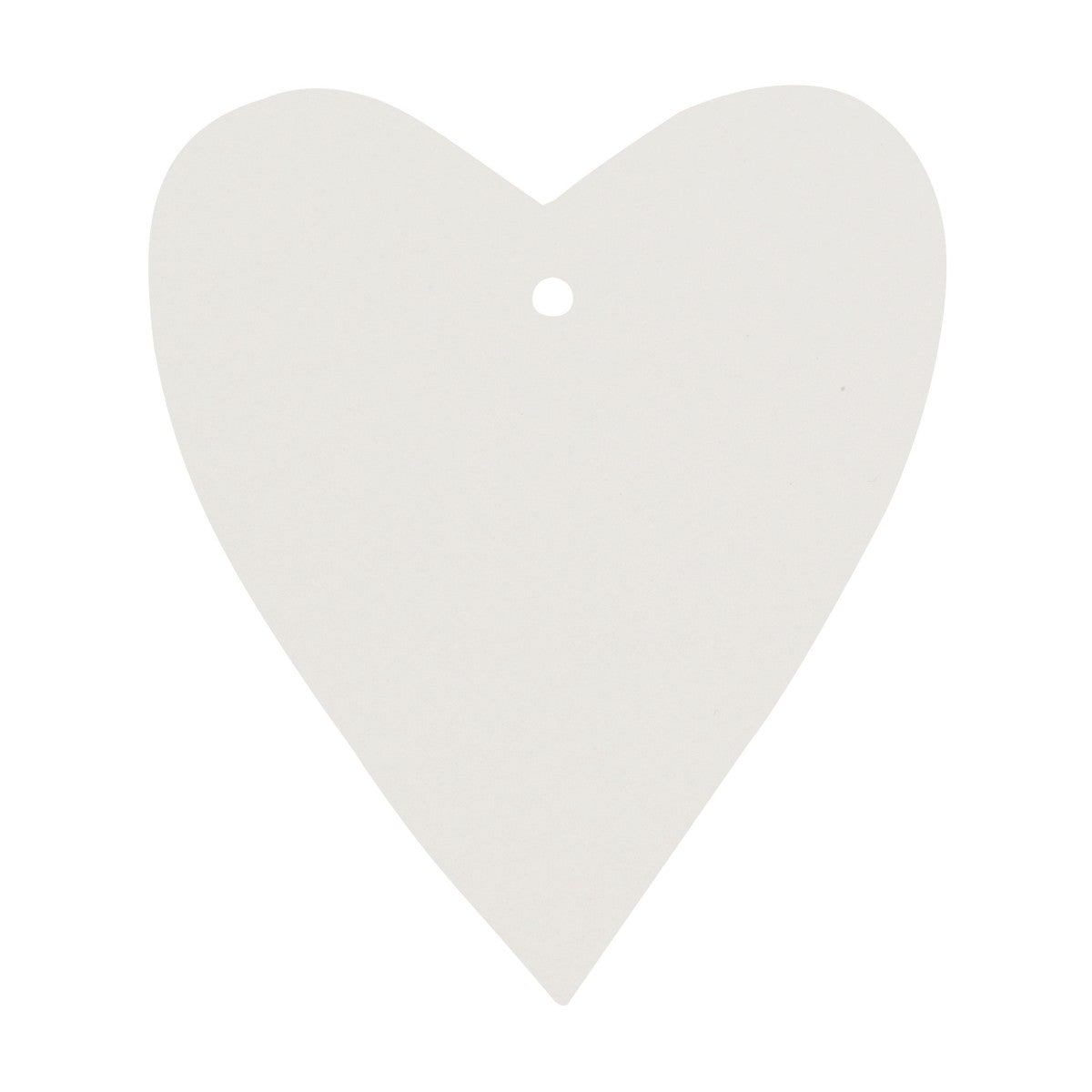 tags hart - 24 stuks creme