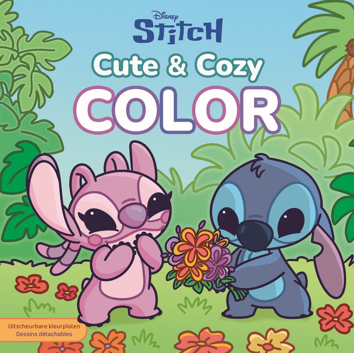 Kleurboek - Cute & Cozy - Disney Stitch