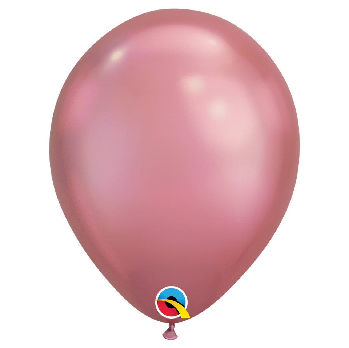 ballonnen metallic 3 stuks - roze