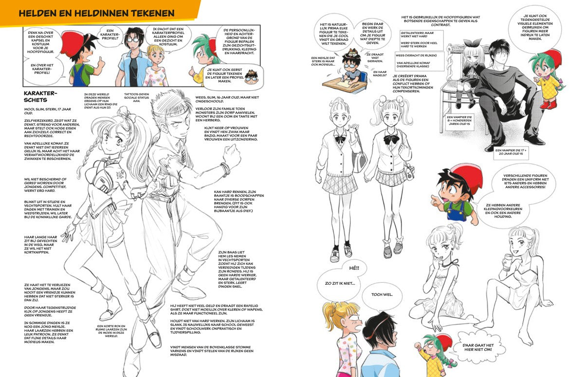 Boek - Manga tekenen