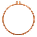Borduurring kunststof - 22,8 cm - mosterd