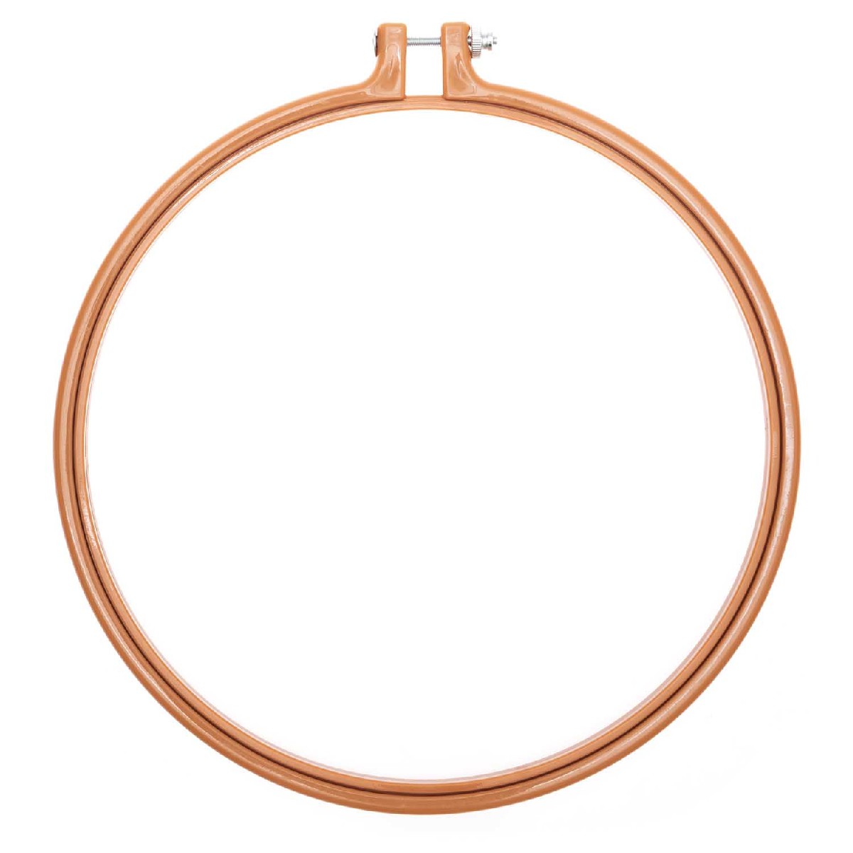 Borduurring kunststof - 22,8 cm - mosterd