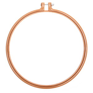 Borduurring kunststof - 22,8 cm - mosterd
