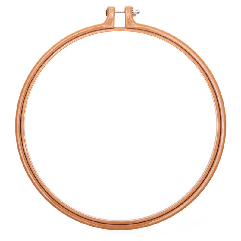 Borduurring kunststof - 22,8 cm - mosterd