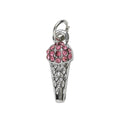 Charm Series hanger - ijsje zilverkleurig