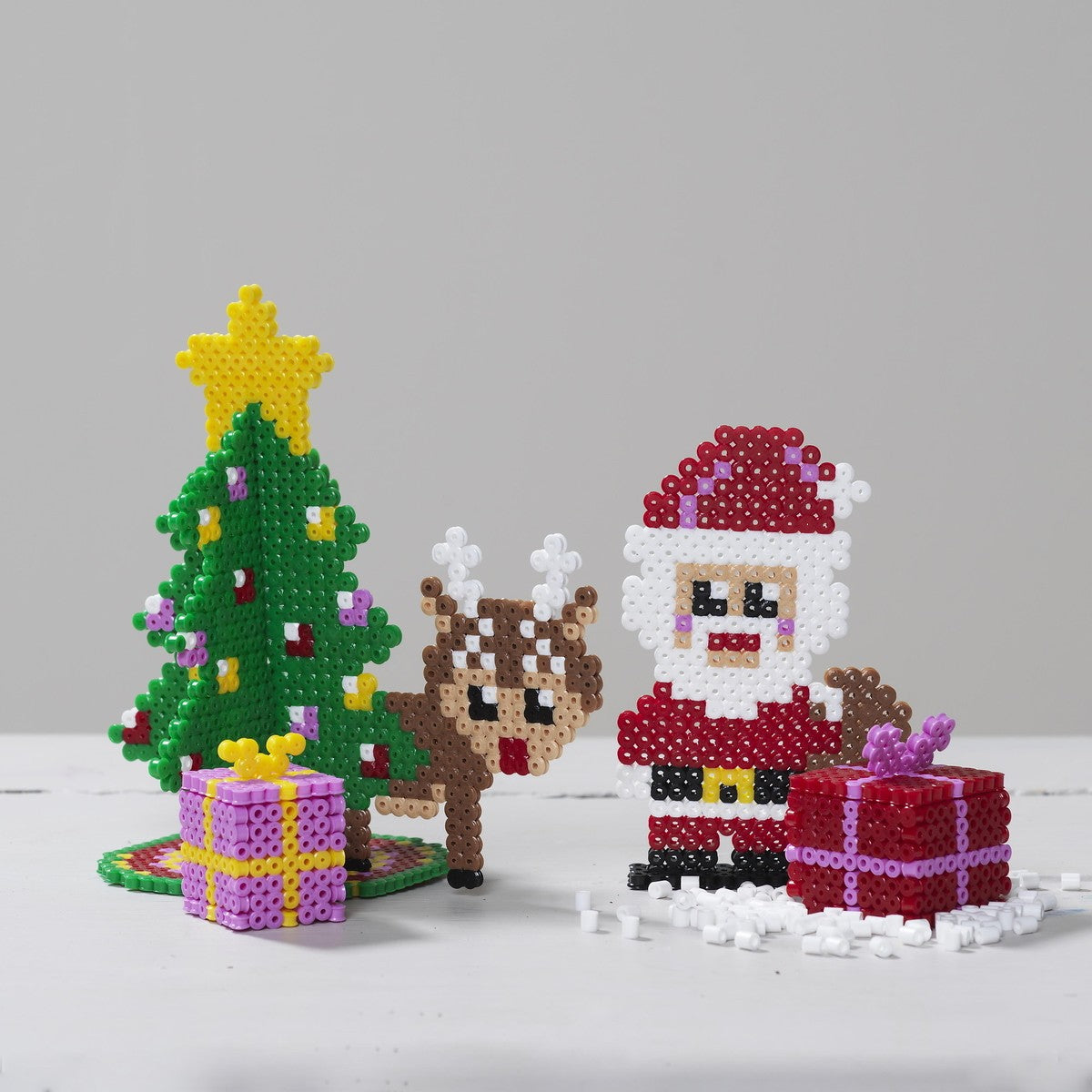Hama Midi strijkkralen set - 3D Kerst