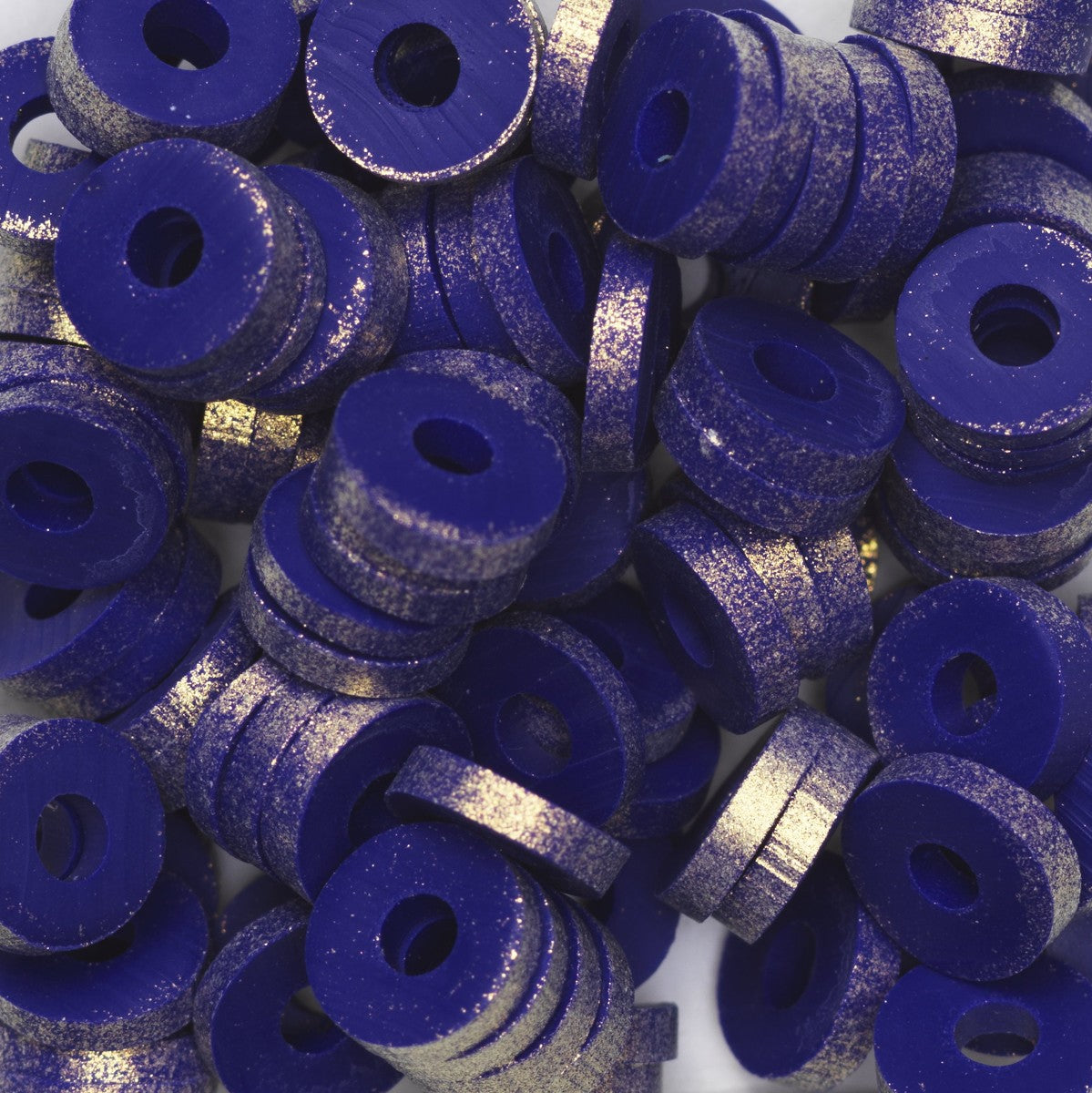 Katsuki kralen - shimmer - donkerblauw