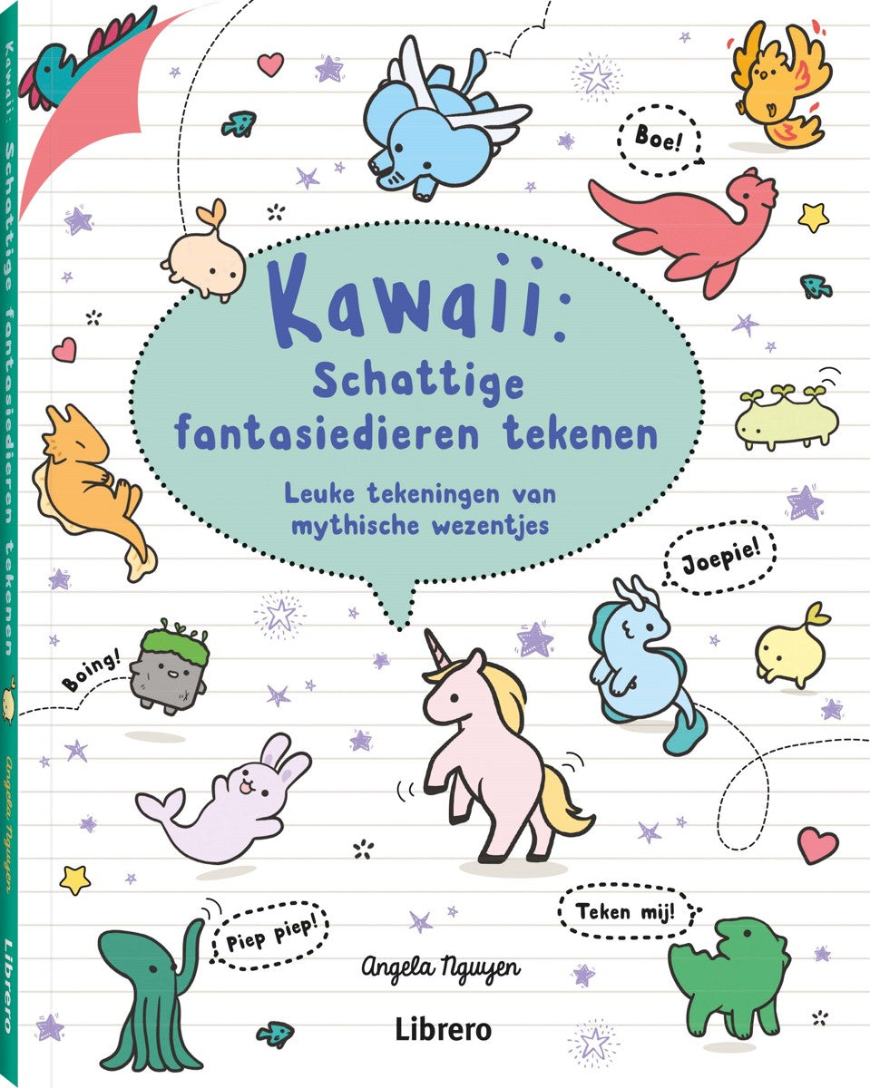 Boek - Kawaii - Schattige fantasiedieren tekenen