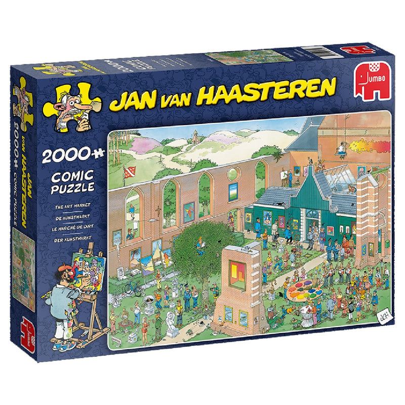 Puzzel Jan van Haasteren - The art mark 2000 stuks
