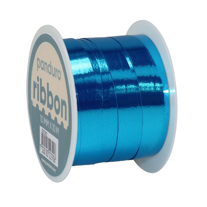 Cadeaulint - 10 meter - metallic blauw
