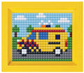 Pixelhobby XL set met lijst - ambulance