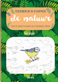 Boek - Tekenen in 10 Stappen - De Natuur