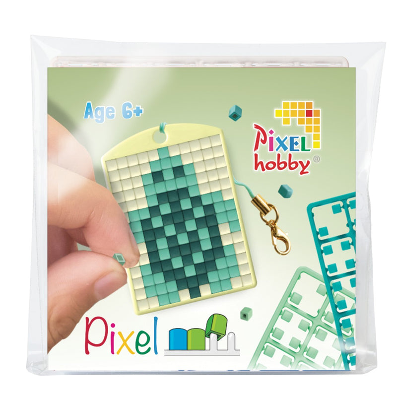 Pixelhobby medaillon startset - schildpad