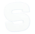 Décopatch - staande letter - 12 cm - S