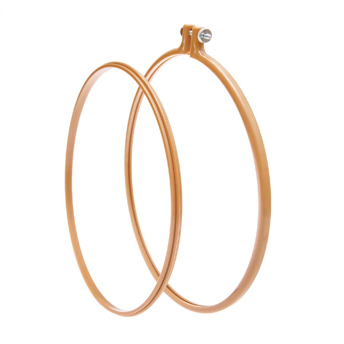 Borduurring kunststof - 22,8 cm - mosterd