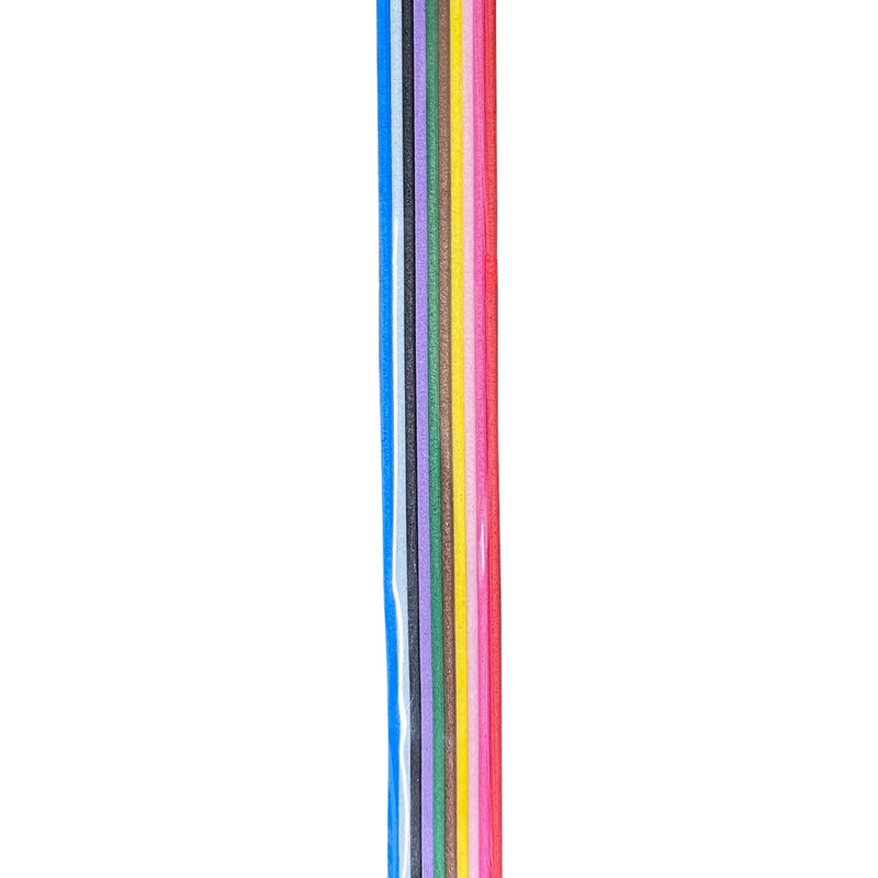 Hobbyrubber - 20x30 cm - 10 stuks - assorti