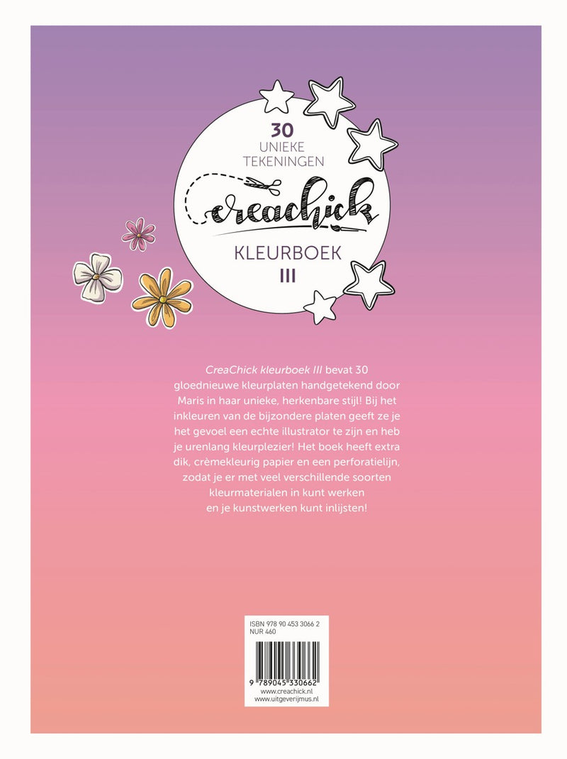 Kleurboek - CreaChick kleurboek III