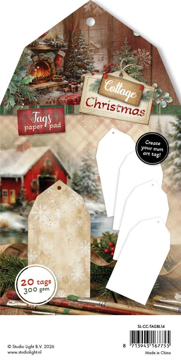Studio Light Tags - Cottage Christmas