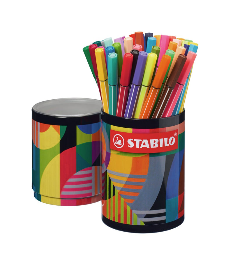 STABILO Pen 68 ARTY - 45 stuks in blik