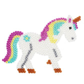 Panduro strijkkralen - onderplaat unicorn