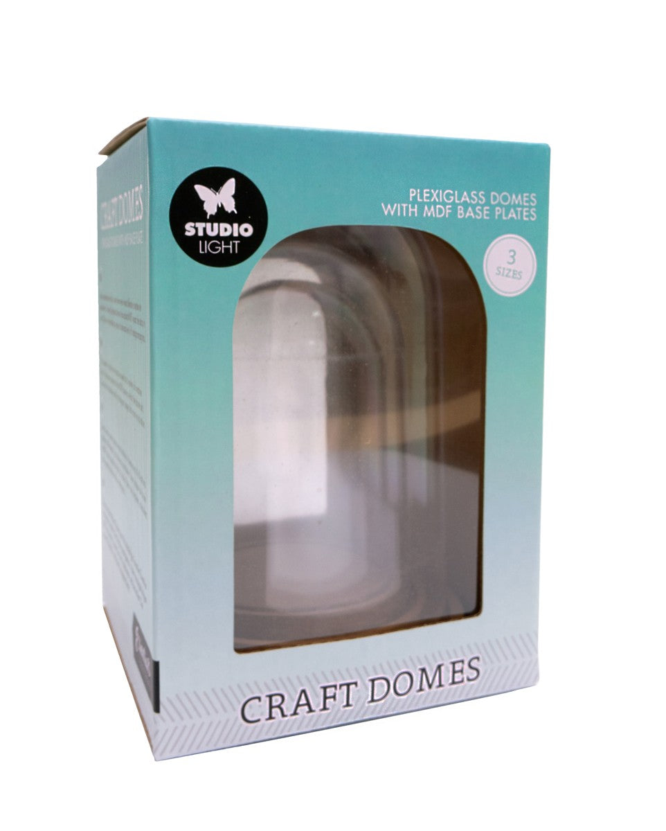 SL Essentials - plexiglas craft domes - 3 maten