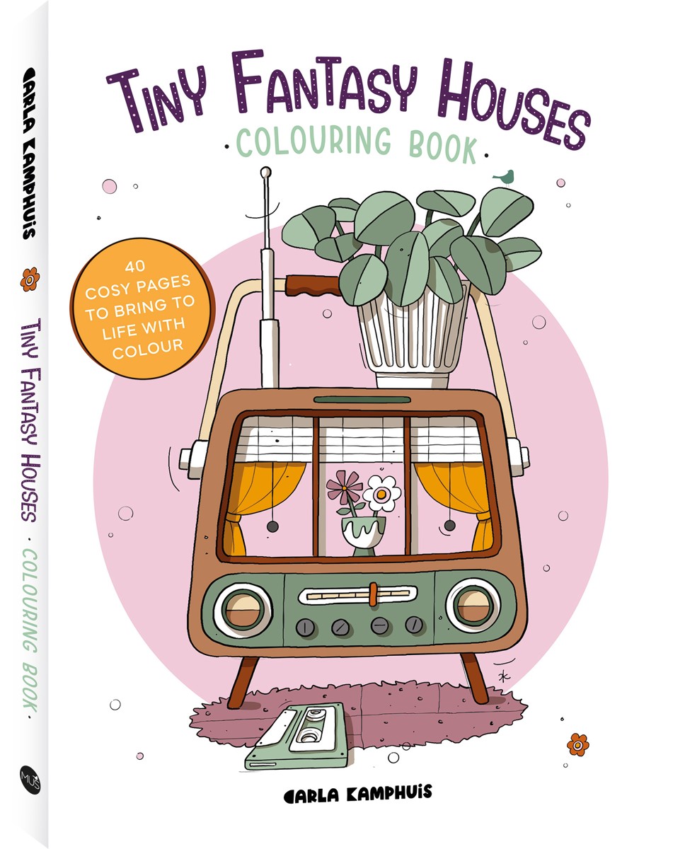 Kleurboek - Tiny Fantasy Houses