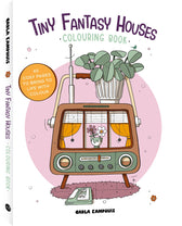 Kleurboek - Tiny Fantasy Houses