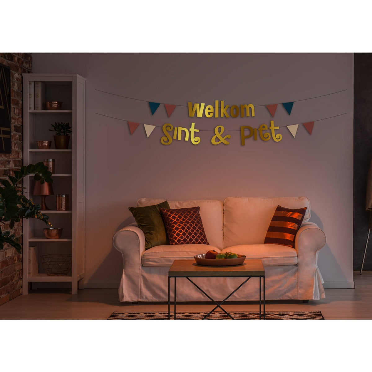 Letterslinger - 2x 1,5 meter - Sint en Piet