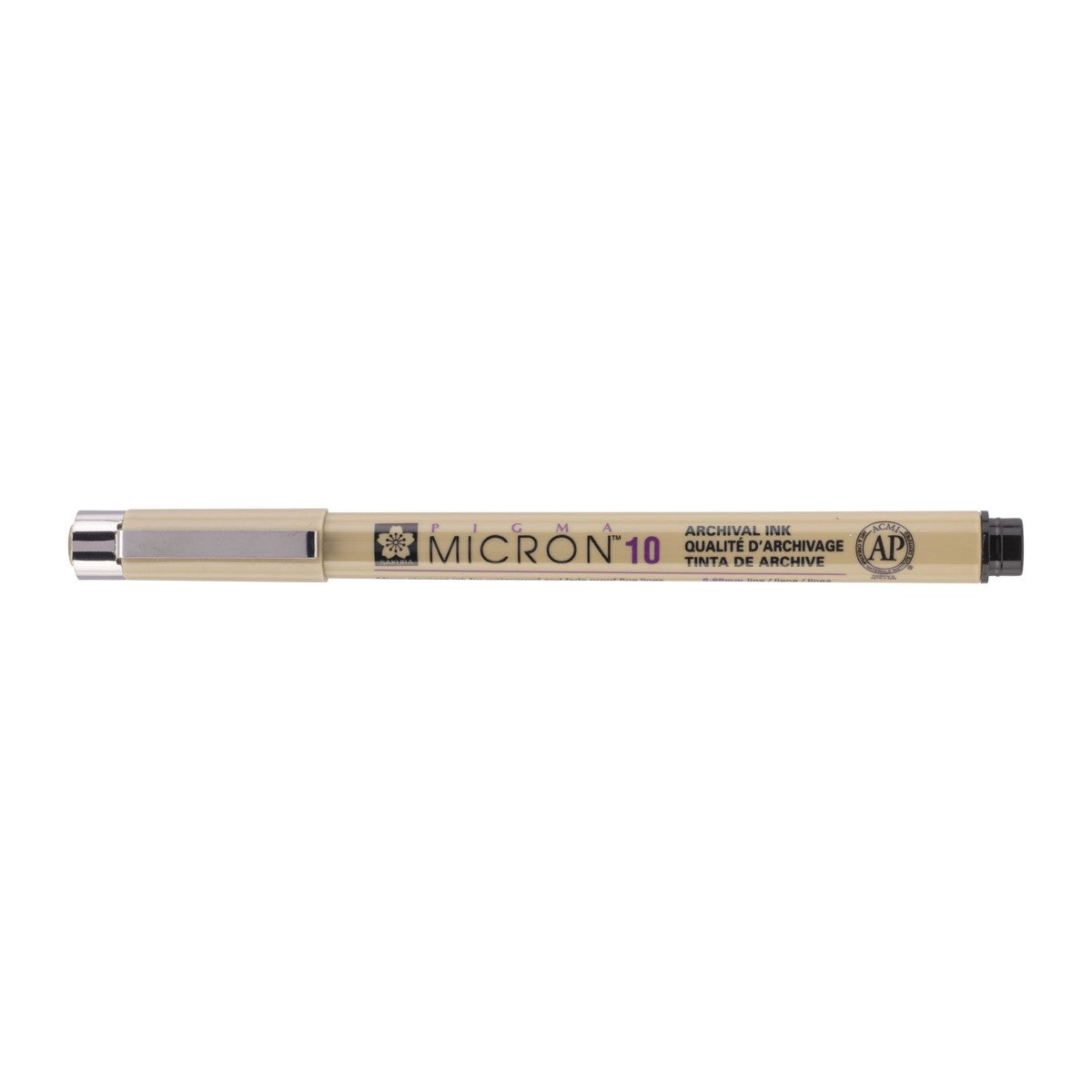 Sakura Pigma Micron 10 - 0,6 mm - zwart