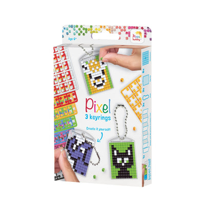 Pixelhobby medaillon set - dieren