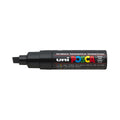 POSCA acrylmarker - beitelpunt PC-8K - 8 mm - zwart