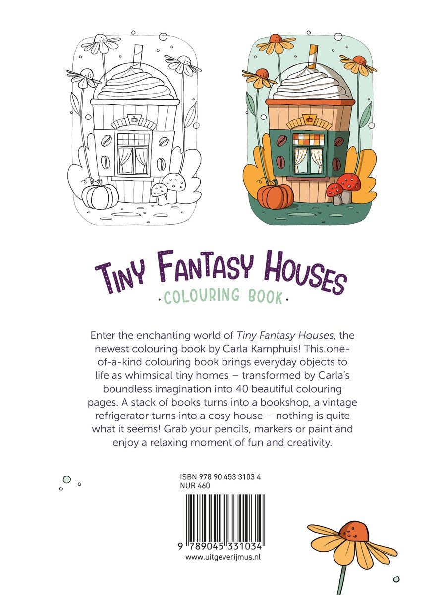 Kleurboek - Tiny Fantasy Houses