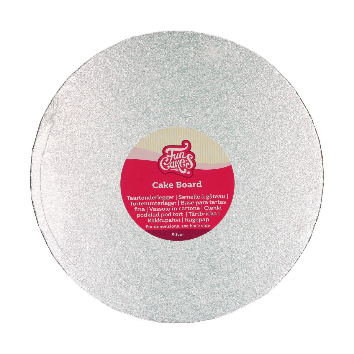 FunCakes cakeboard - rond - 25 cm