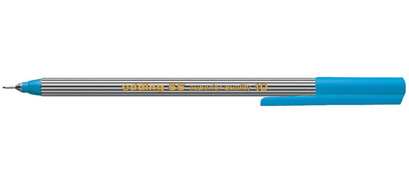 edding 55 fineliner - 0,3 mm - lichtblauw