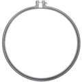 Borduurring kunststof - 25,4 cm - grijs